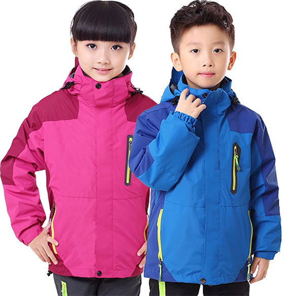 广州SLEC1-三合一儿童防水冲锋衣